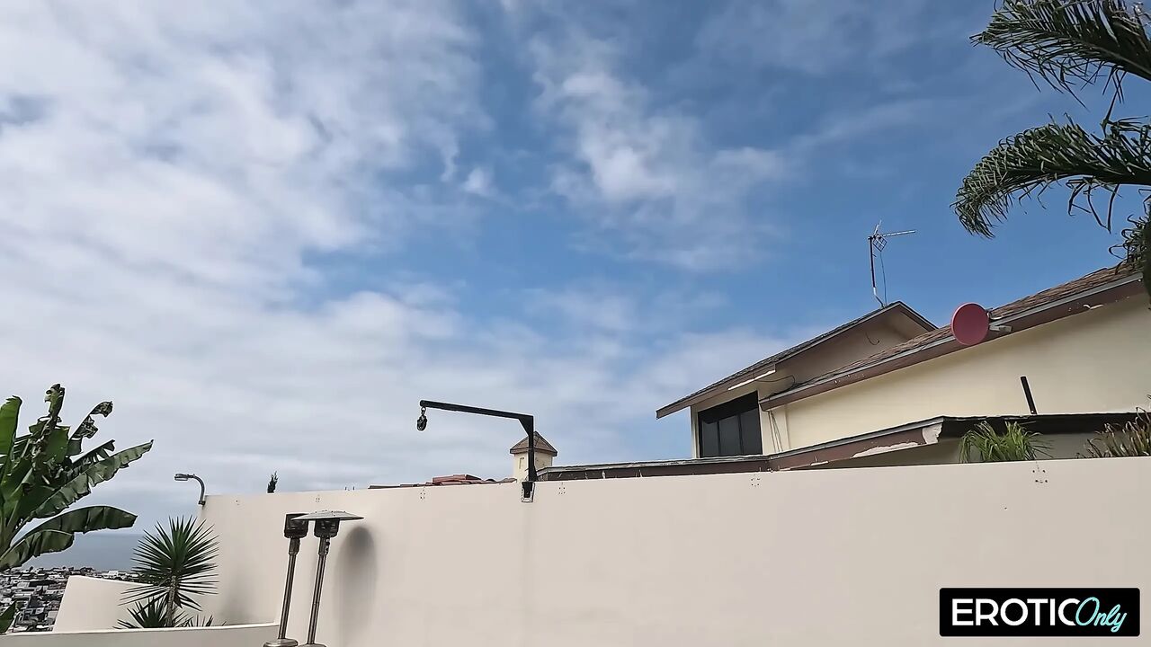 Tattooed Babe with Red Hair Rides Hard Outdoors on Older Guy in Wild Fetish Fuck Scene