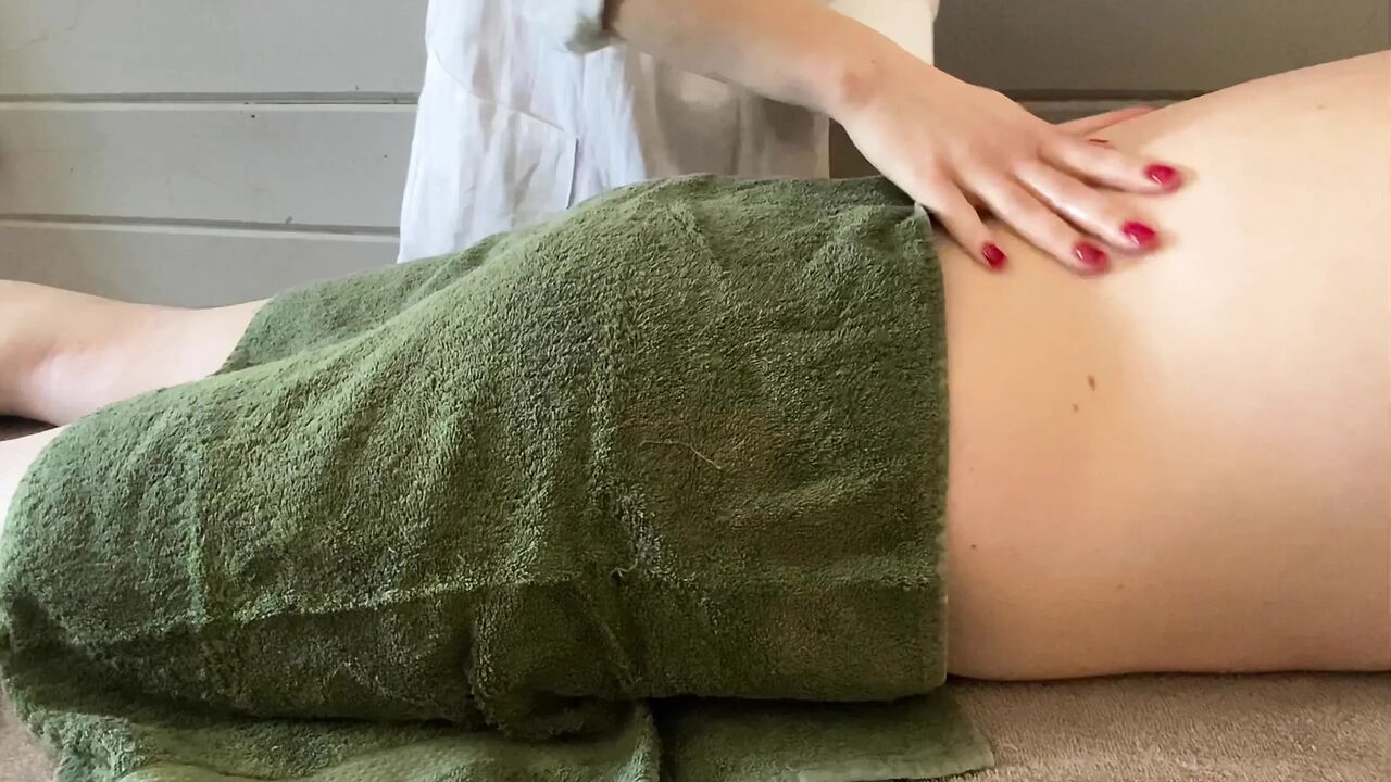 Horny Client at Massage Parlor