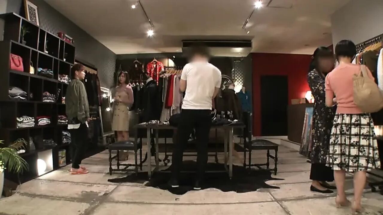 Too Many Secret Glances at the Alluring Clerk in a Fashion Shop