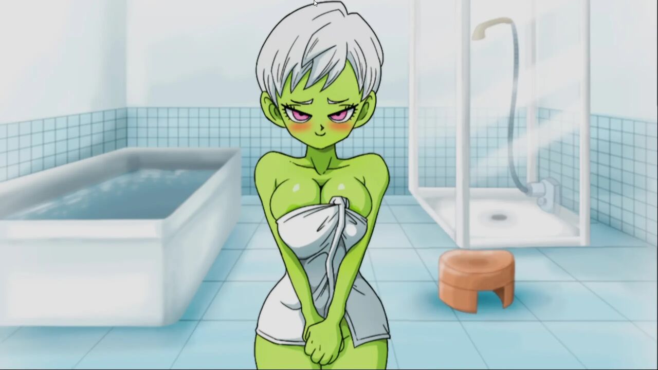 Dragon Ball Lost Chapter - The Beautiful Cheelai Playing with Broly's Cock