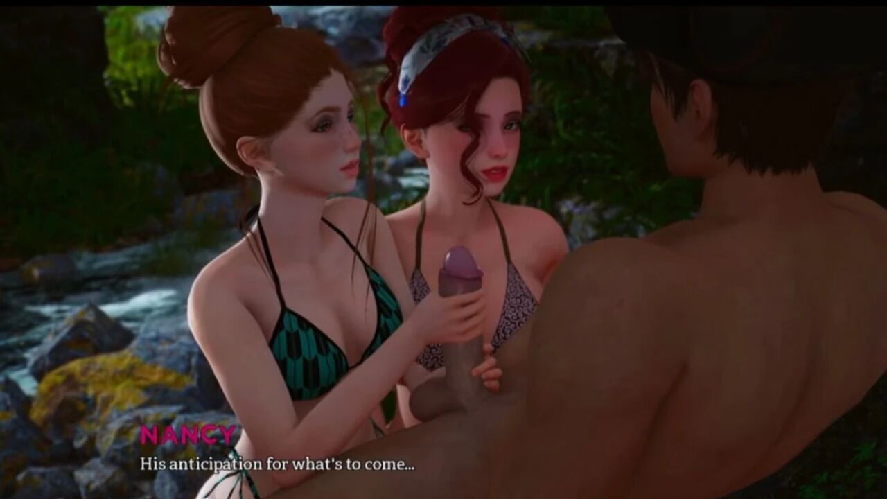 Lucky boy having threesome with stepmother and stepdaughter