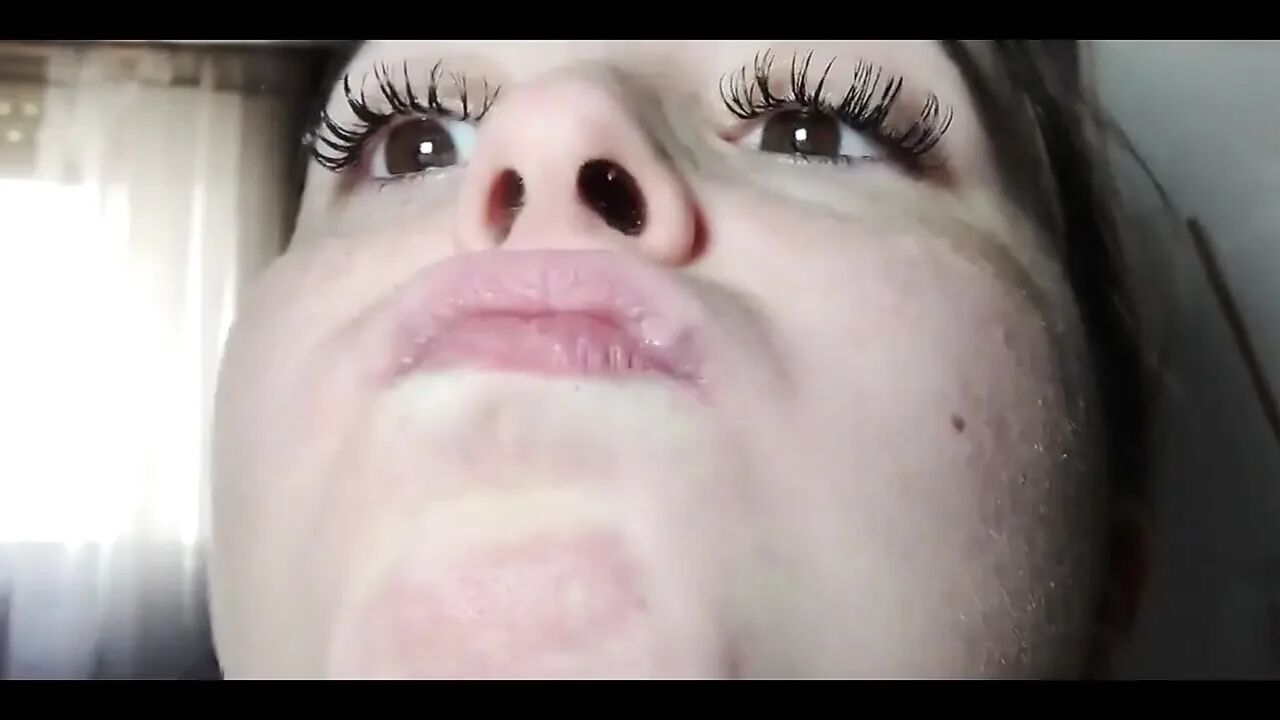 My Nose with Snot up Close