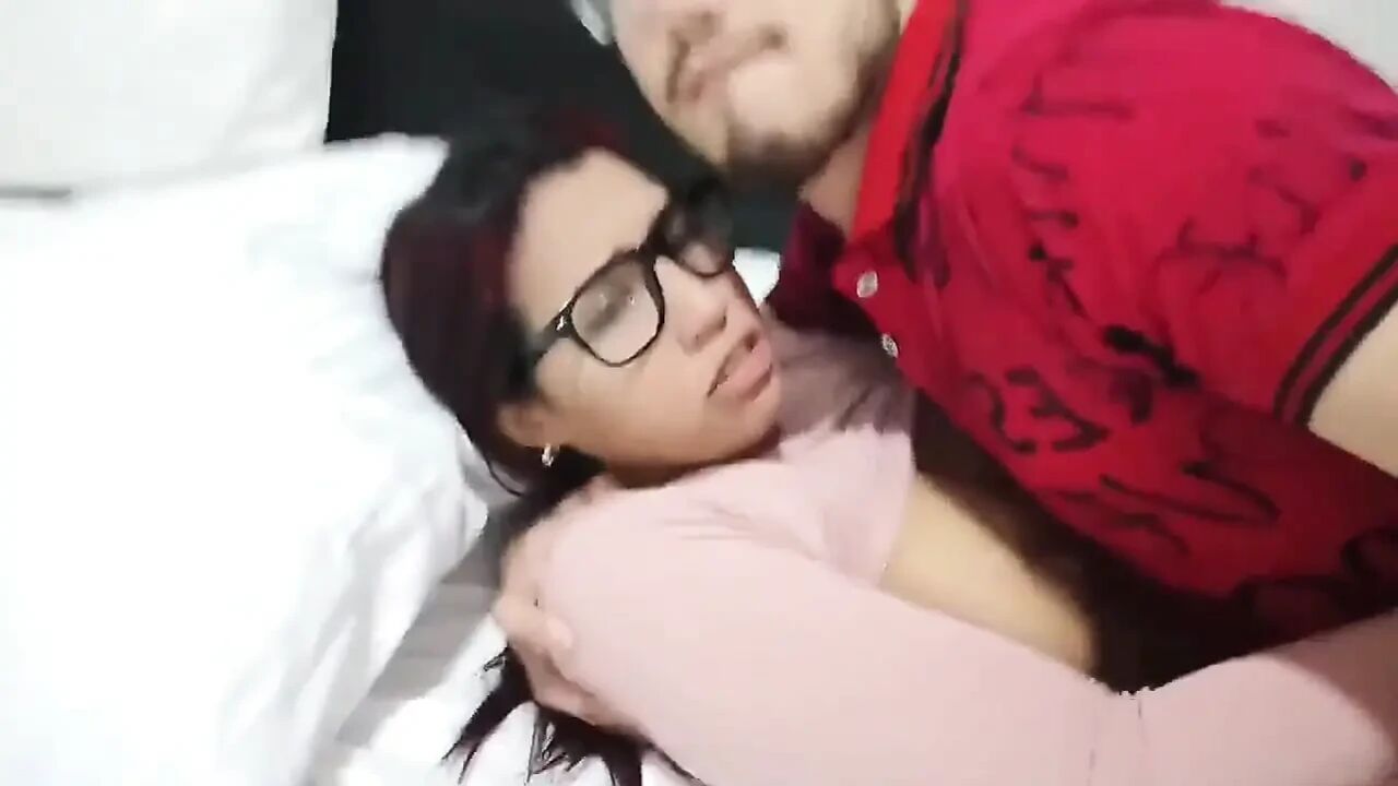 18 year old brunette big saggy tits from New York United States fucking her stepbrother's big dick fuck