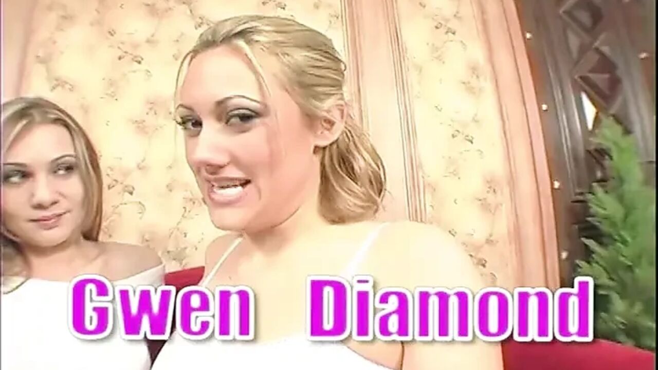 Hot blondes suck a huge cock in turns resulting to a mouth cumshot