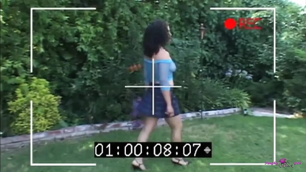 Calm and Romantic Outdoor Bonding Between a Delightful Pale Girl and Her Dedicated BBC Paramour