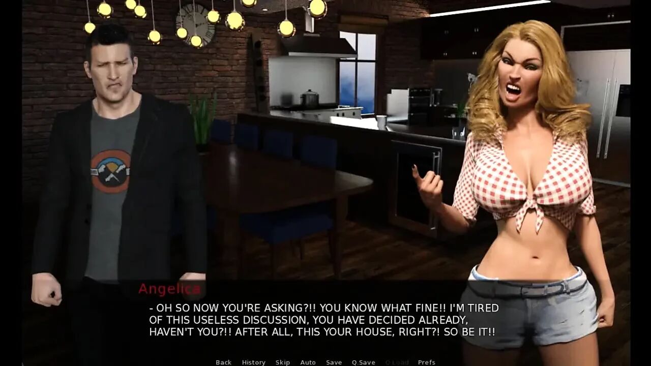 Angelica's Temptation: Wife wants to cheat her husband, because he lost all the loans ep.2