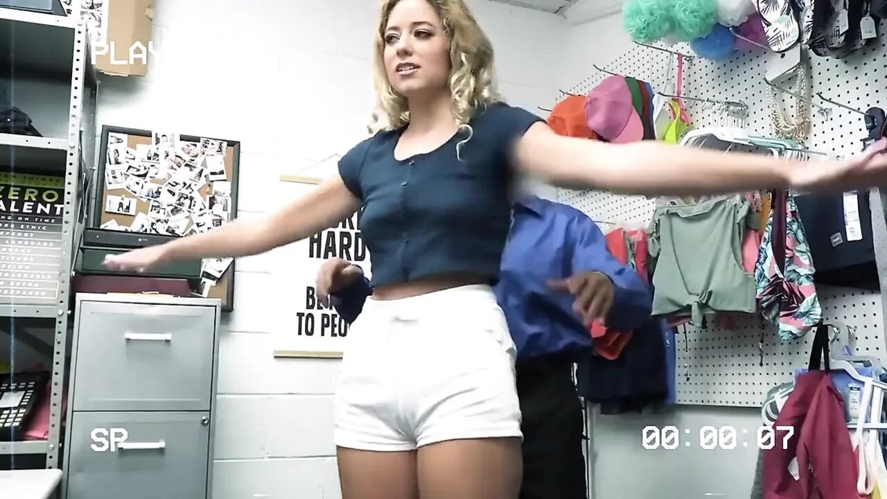Shoplyfter - Beautiful Teen Babe and Her Hot Stepmother Caught Shoplifting and Get Strip Searched in the Backroom
