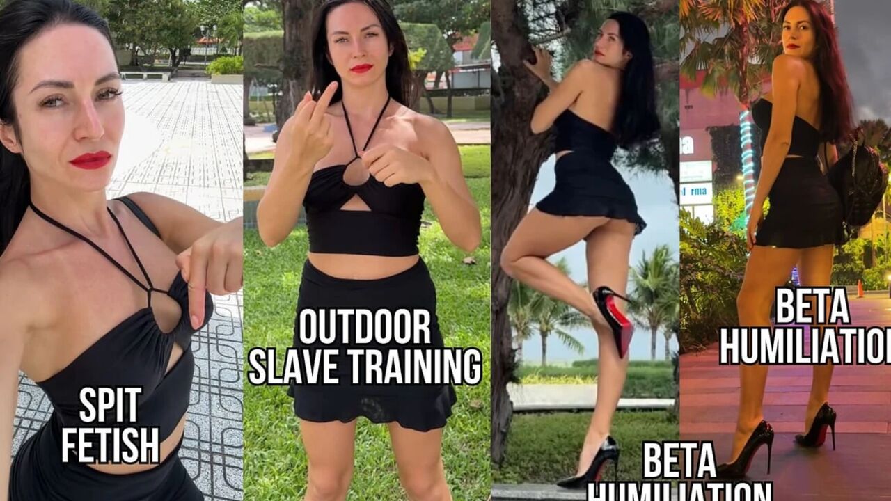Outdoor Slave Training & Worship Me, Loser