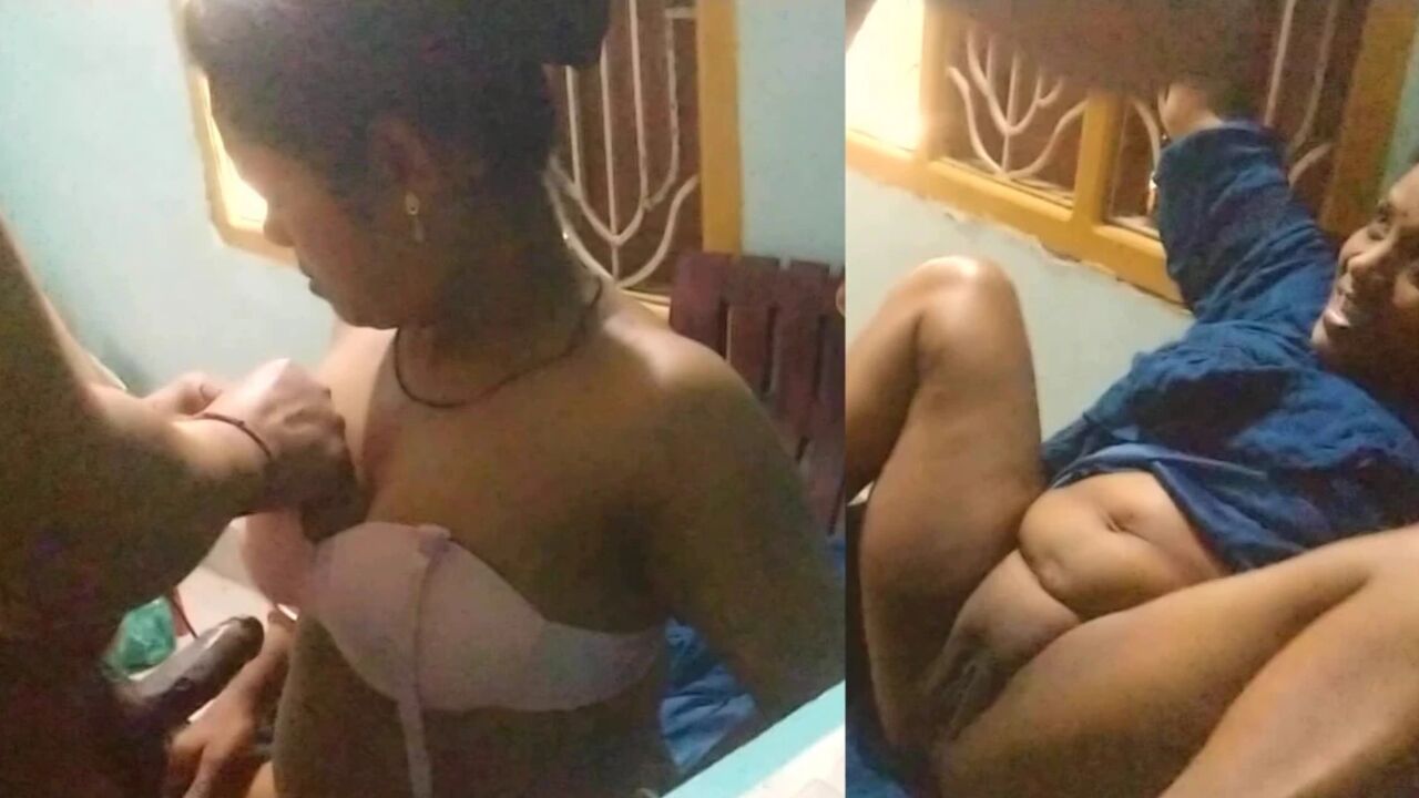 I Called Neighbour Rasleen Bhabhi to my Home and Drilled pussy at store room on Chair when No-one present