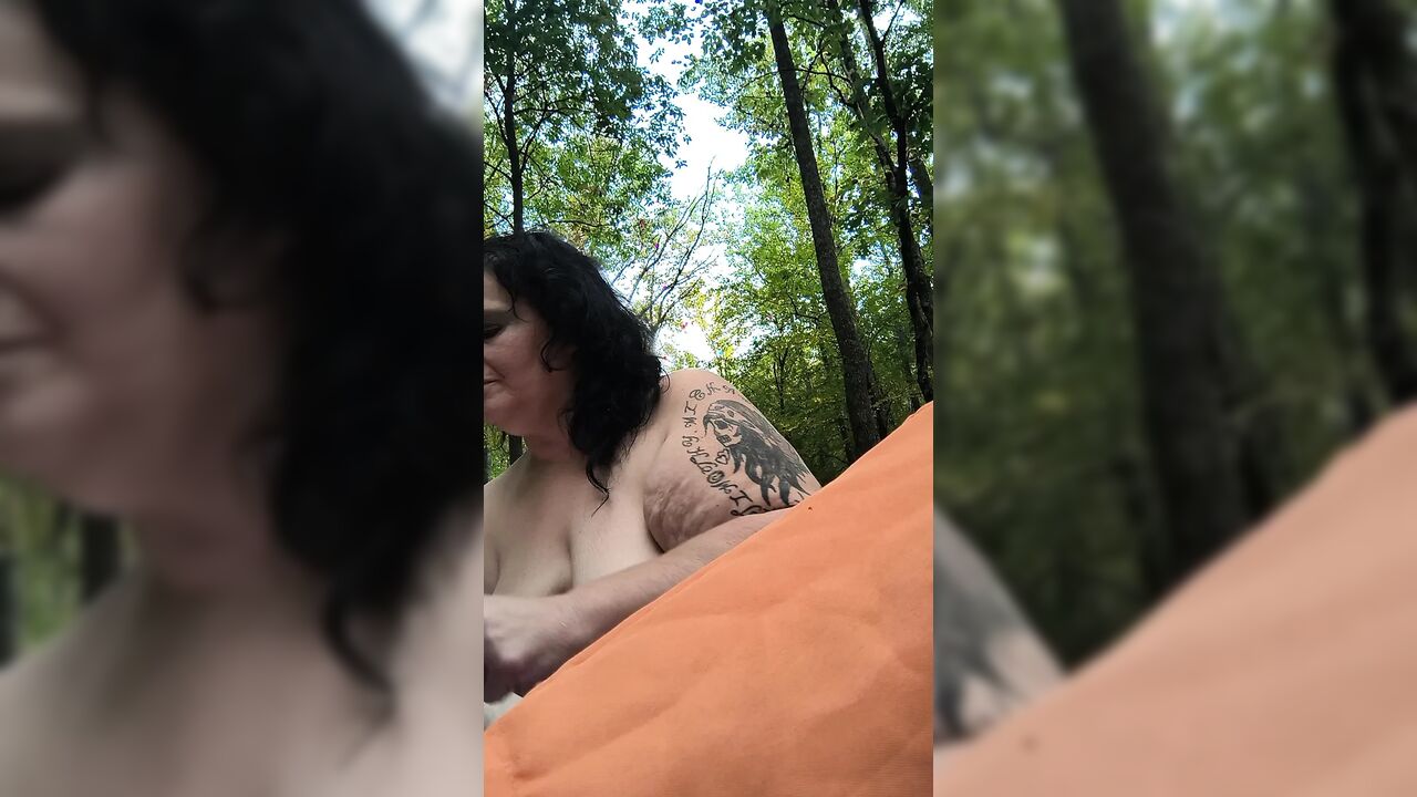 Naughty Actress Outdoor Scene Escapee Trying to Get in the Pussy