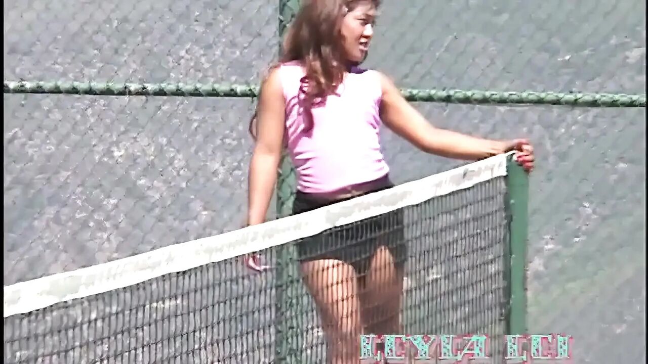 Asian teen takes it in the ass