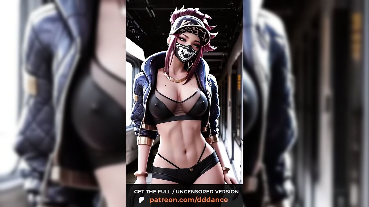 Akali's Sassy Dance (EXID - Ah Yeah) LOL 3D Dance
