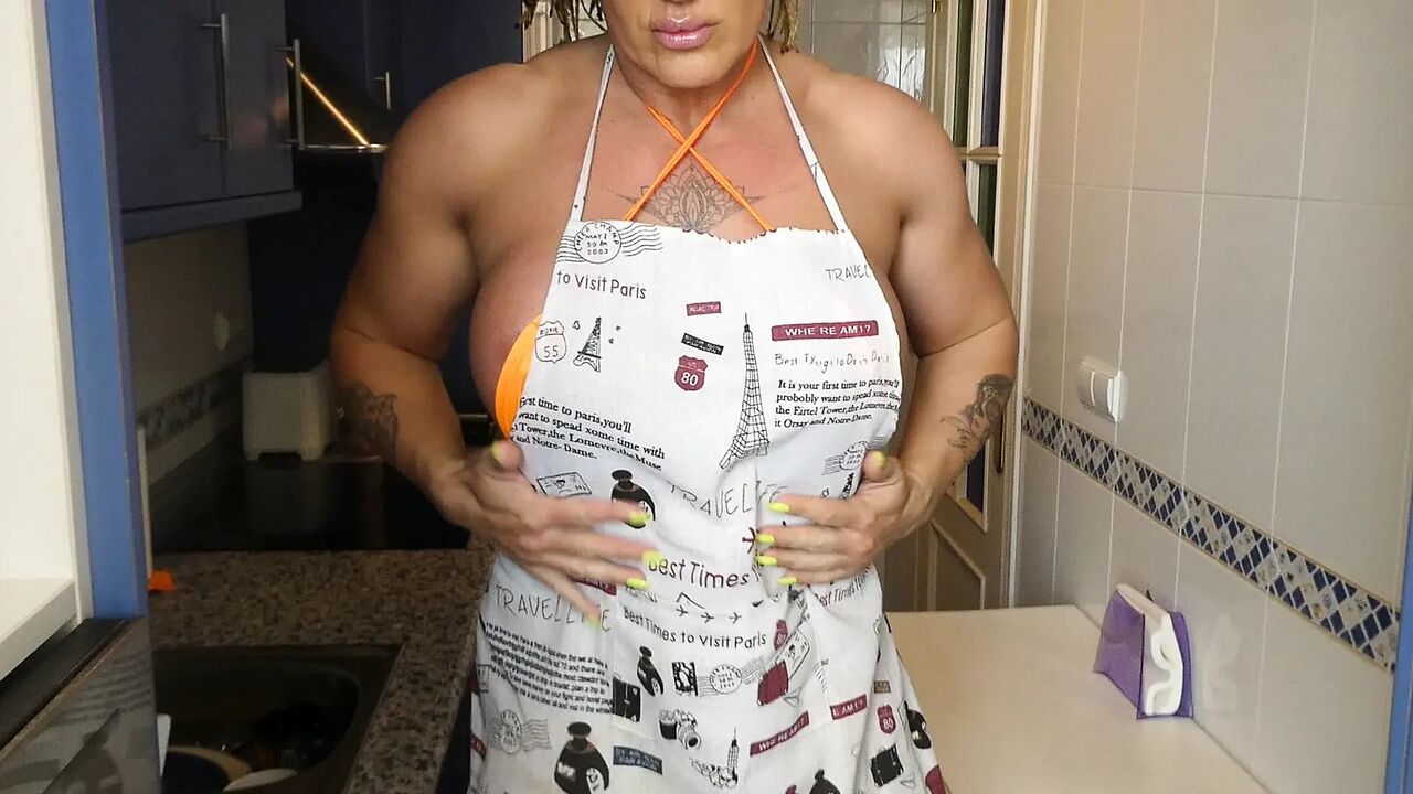 Squirting and Fucking in the Kitchen