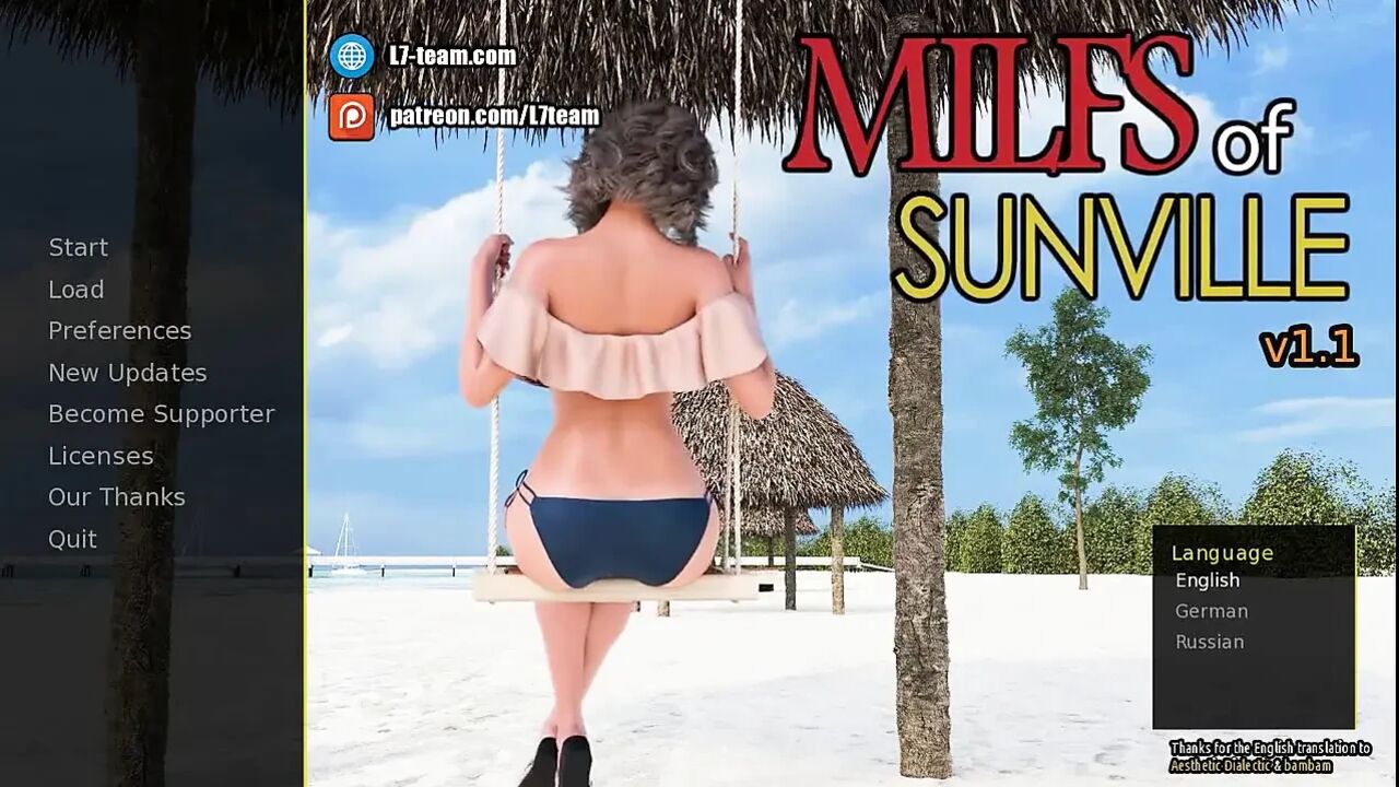 MILFs of Sunville: sexy English professor ep.7