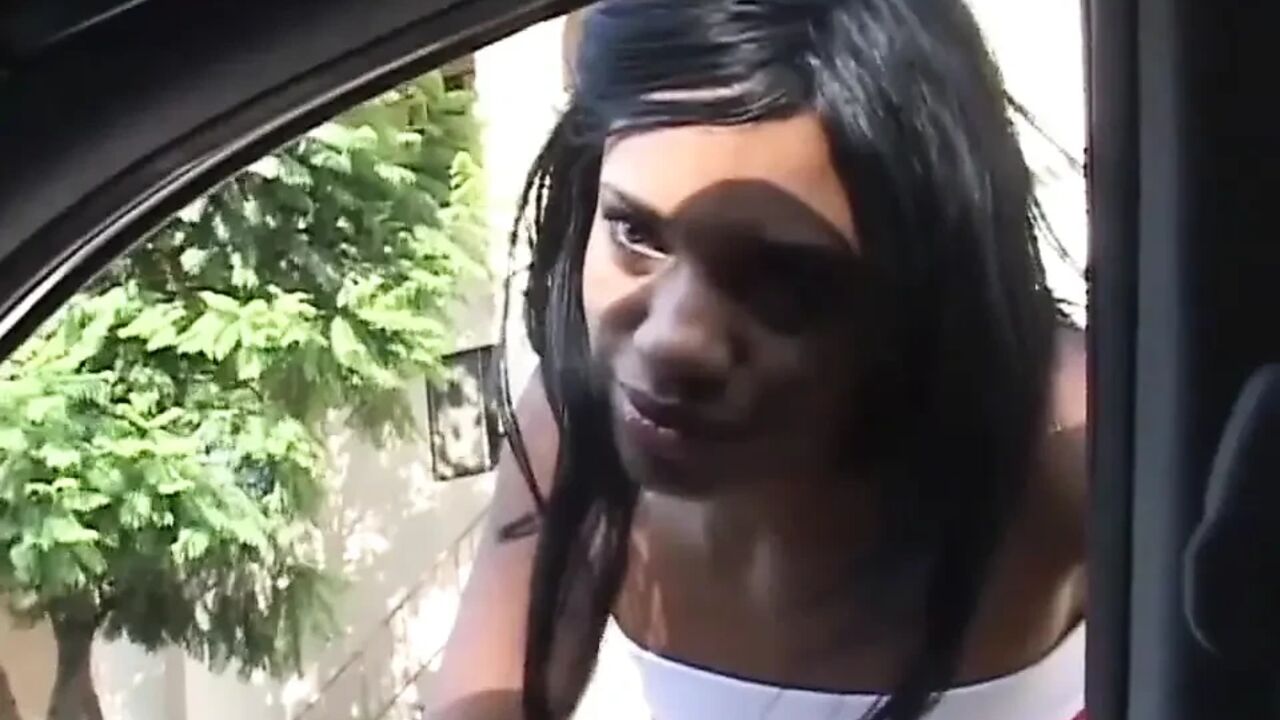 Sexy black girl big dick sucking ass fucking