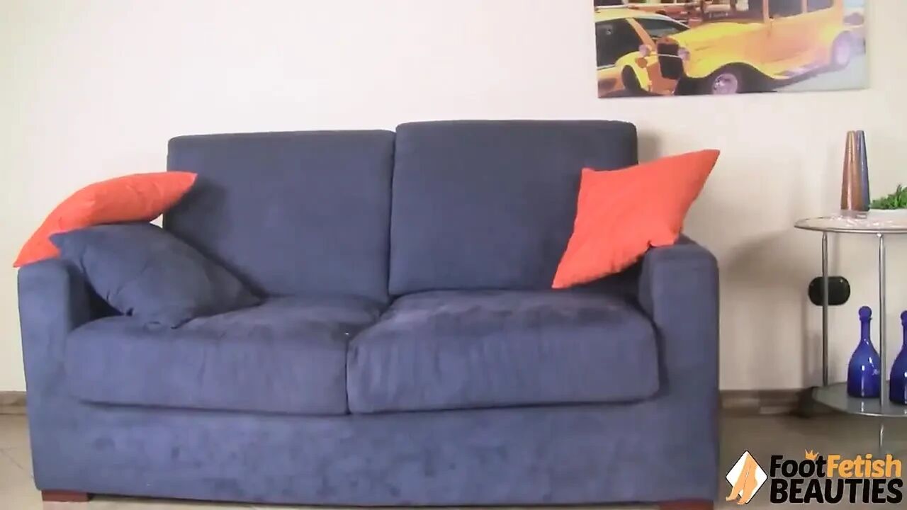 Sexy Tessa Has Her Butt and Feet Slapped by Her Bitchy Roommate Thena