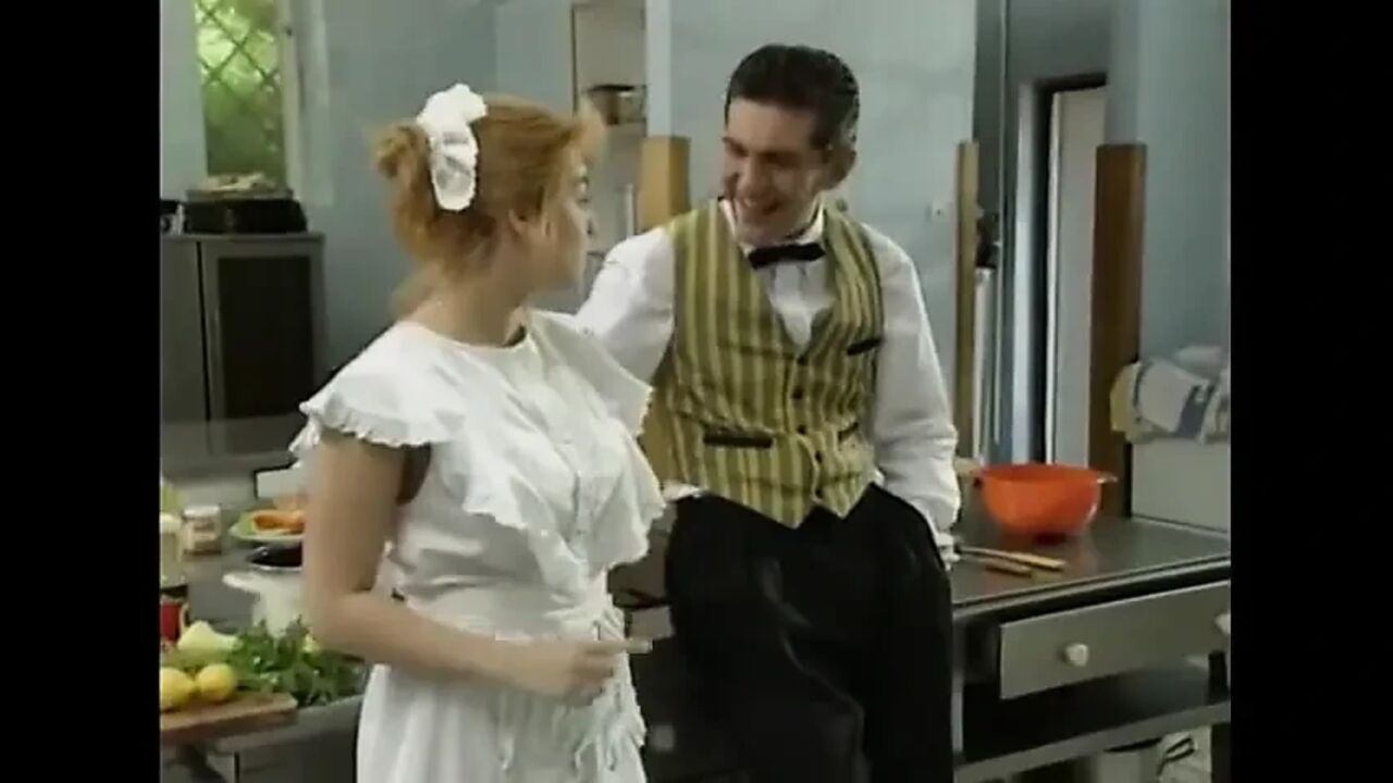 Cute Domestic Worker with Beautiful Boobs Is Seduced by Butler