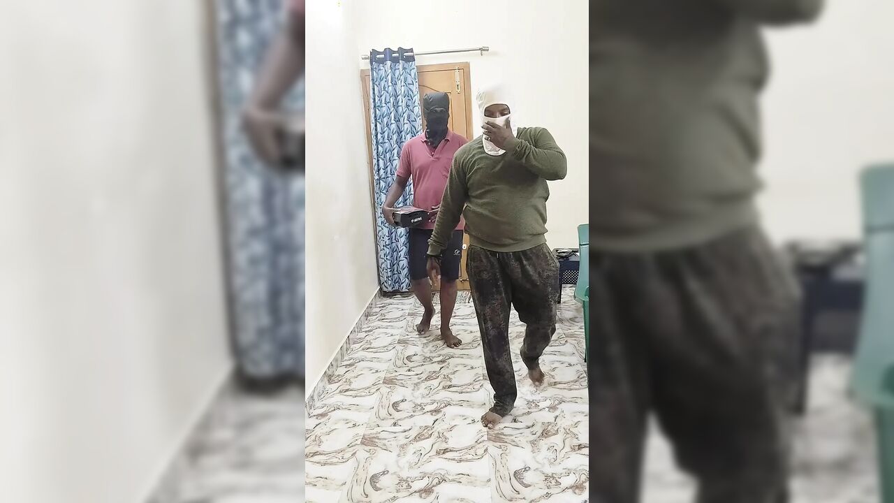 Ac Mechanic Fucks the Cheating Wife While Husband Watching TV