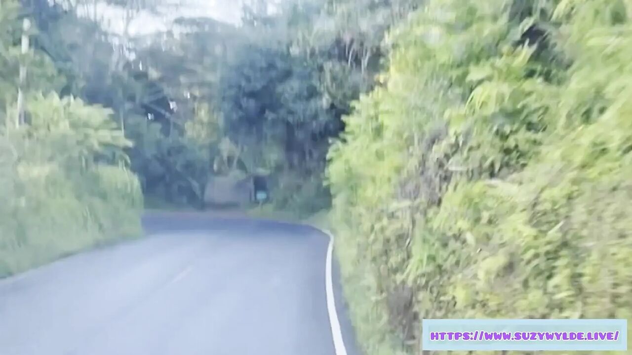 Sfw Road Trip to Hana for Suzy Wylde in Waimoku Falls, Maui