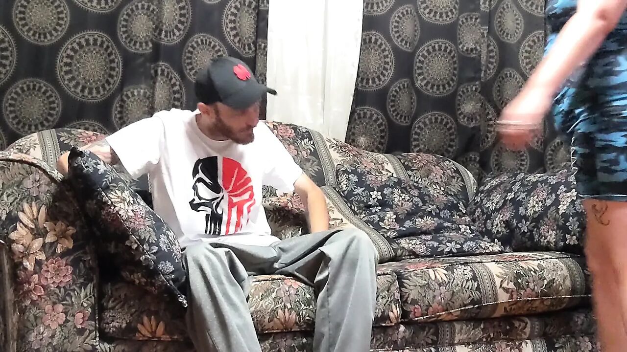 I Fucked My Chubby Step Cousin on Grandma's Couch!