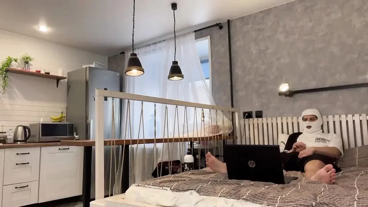 Spanked My Slave and Fucked My Ass with a Strapon!