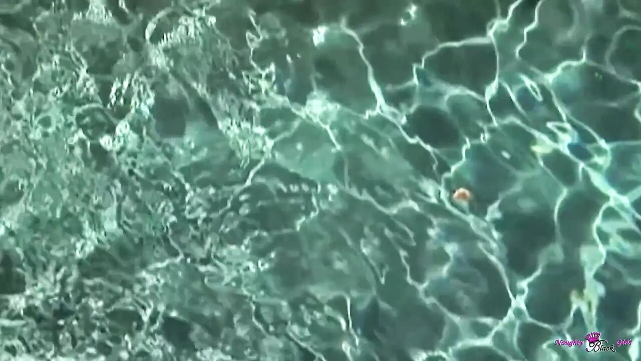 Sexy Brunette Touches Her Pussy by the Pool and Gets Anal Fucked by a BBC