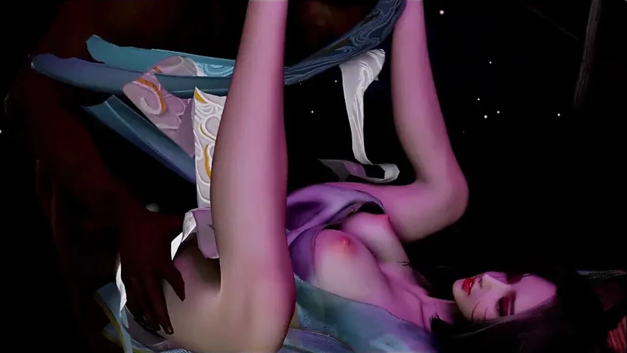 Pixel Goddess Unchained: Curves in Motion- 3D Animation Hentai
