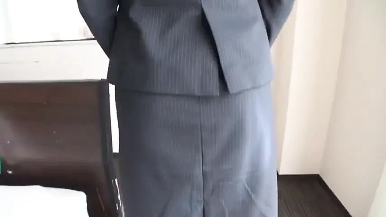 A Mature Man and a Cabin Attendant