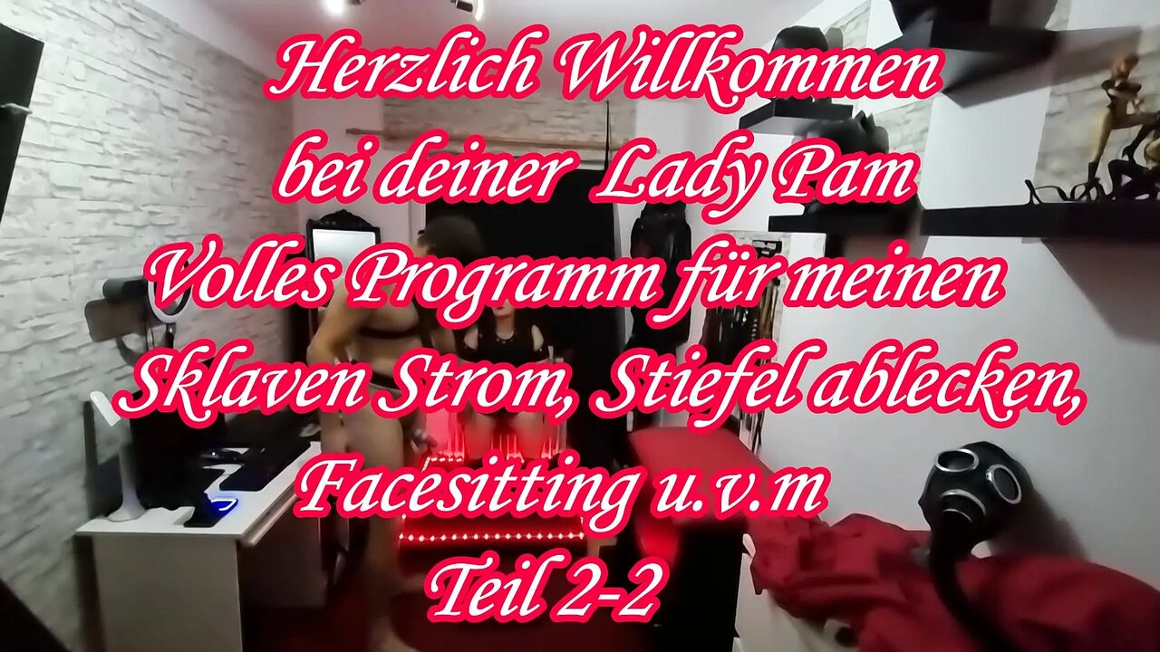 Full Program for My Slave: Electricity, Boot Licking, Facesitting and Much More, Part 2-2.