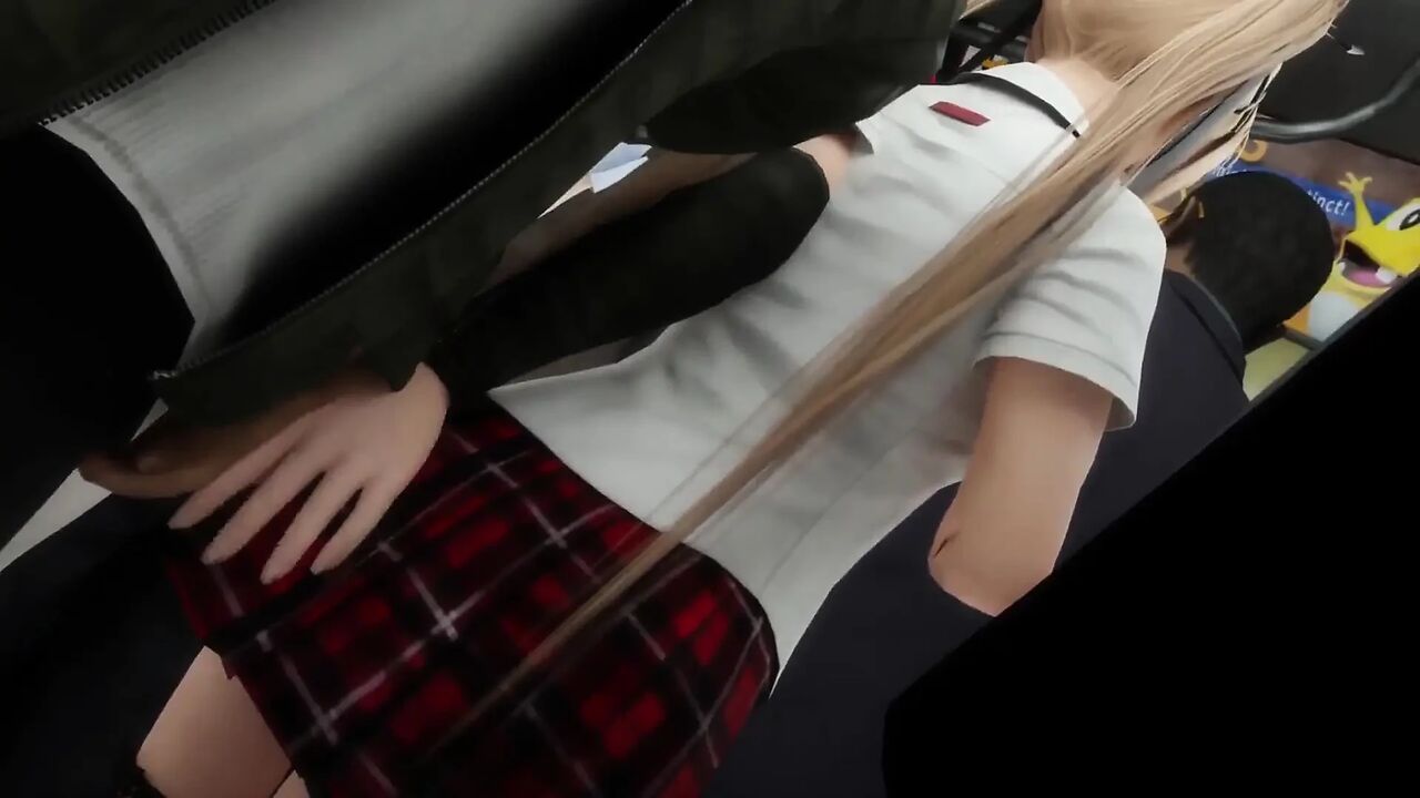 Stepdaddy Fucked Marie in Public Train