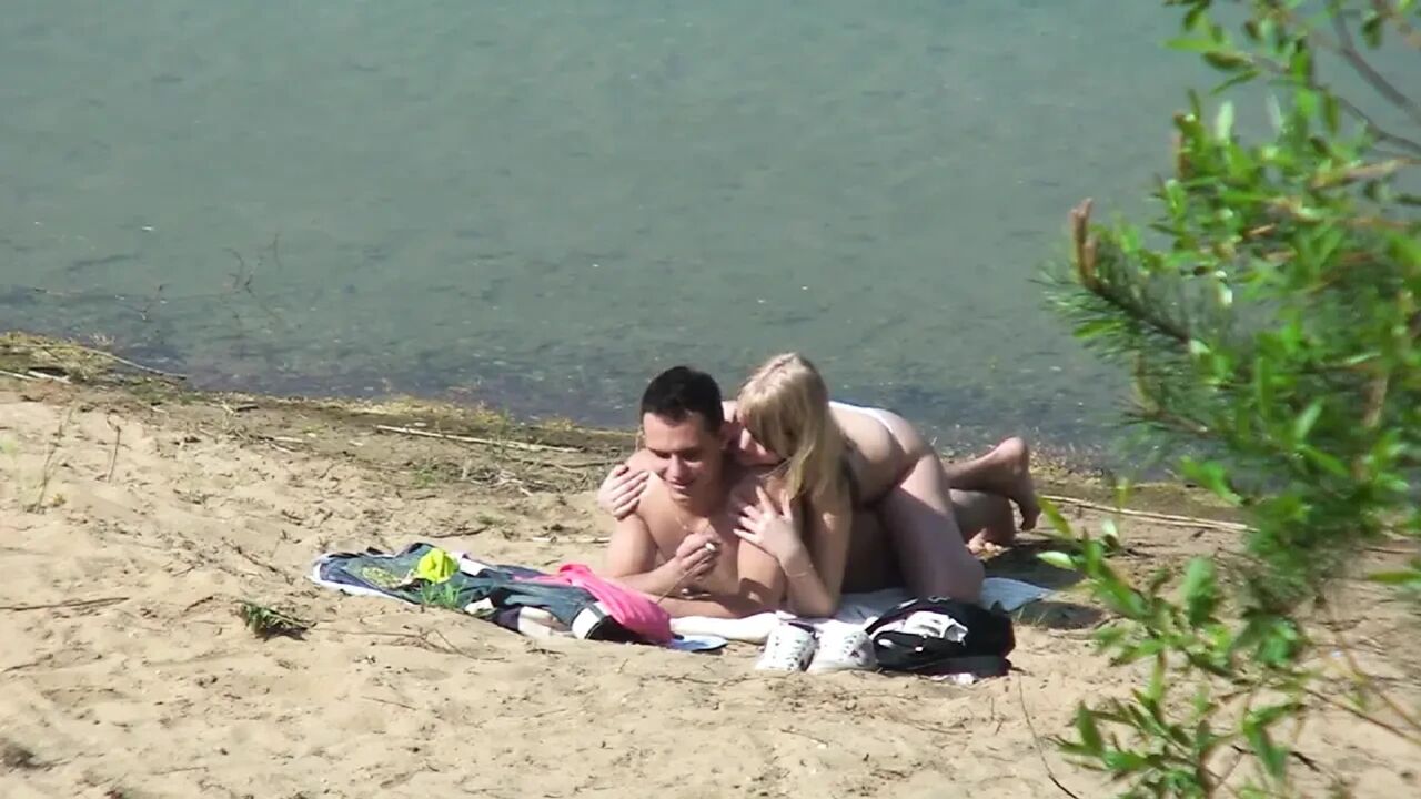 Little slut needs a big cock outdoor!
