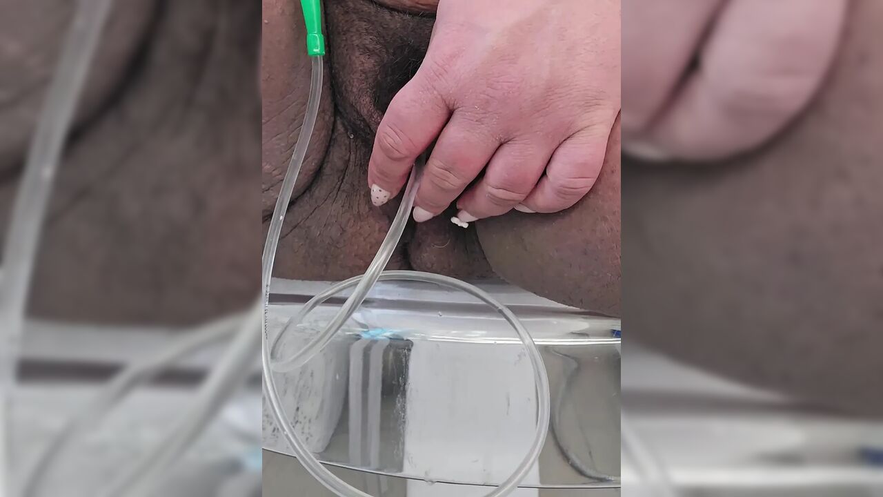 Enema orgasm