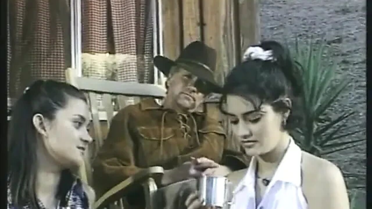 Threesome at the saloon