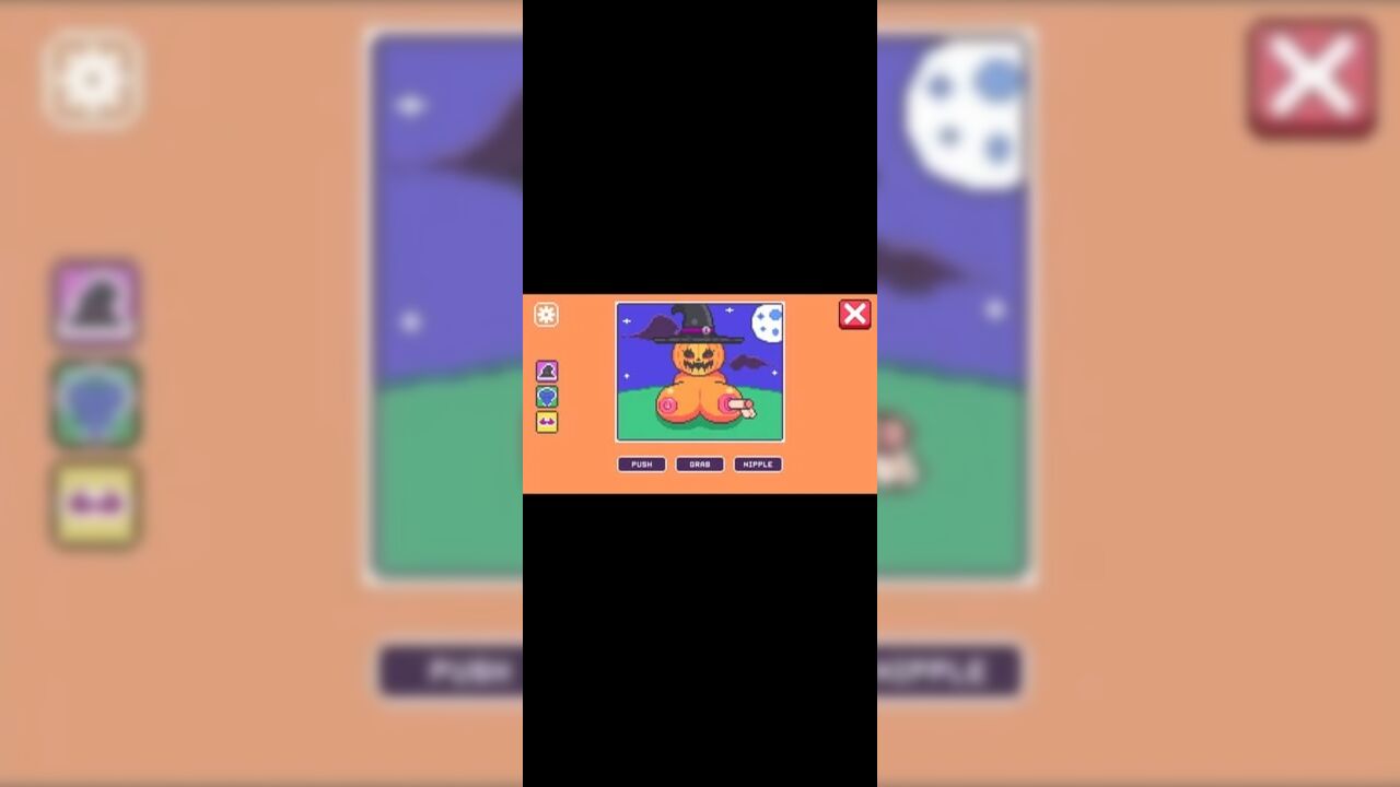 Human man with big dick fucks a pumpkin girl with big boobs and get married
