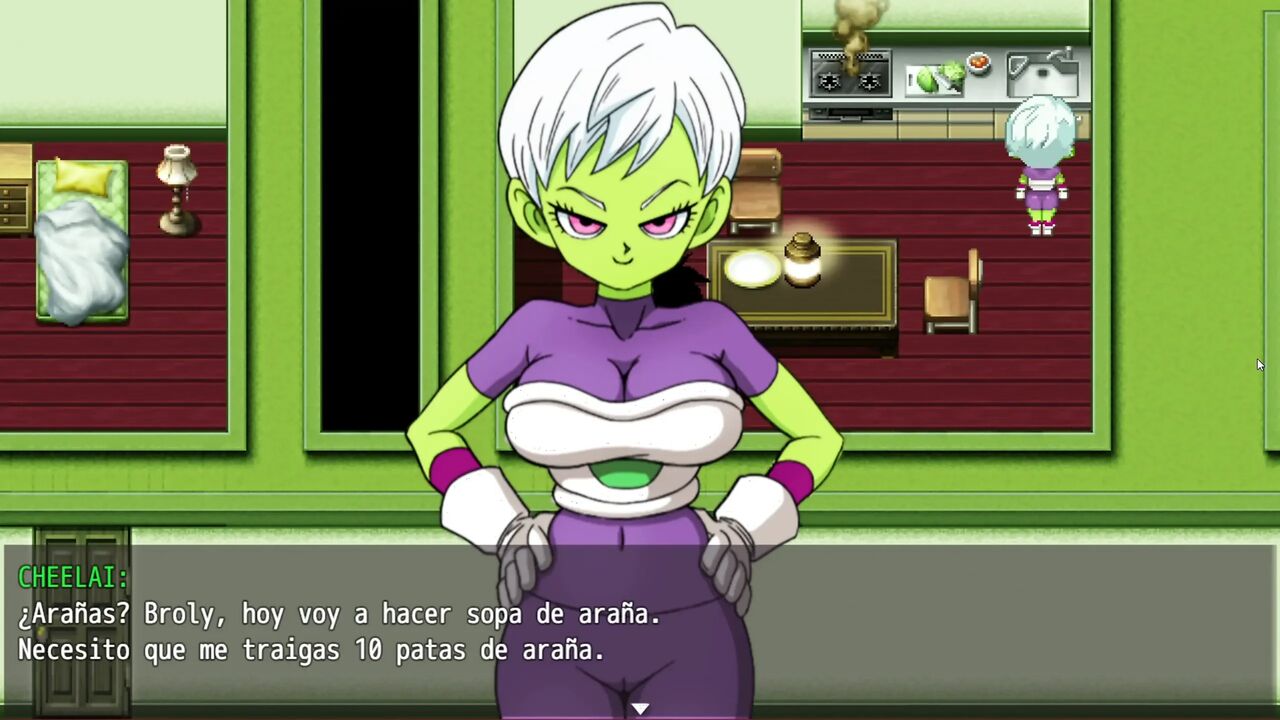 Dragon Ball Lost Chapter - The Naked Body of the Beautiful Cheelai