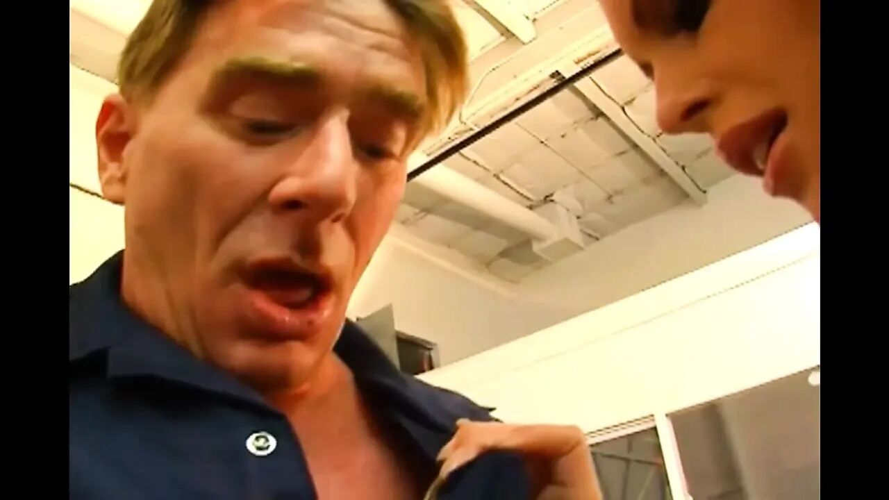 Crazy wild gangbang for a brunette beautiful slut