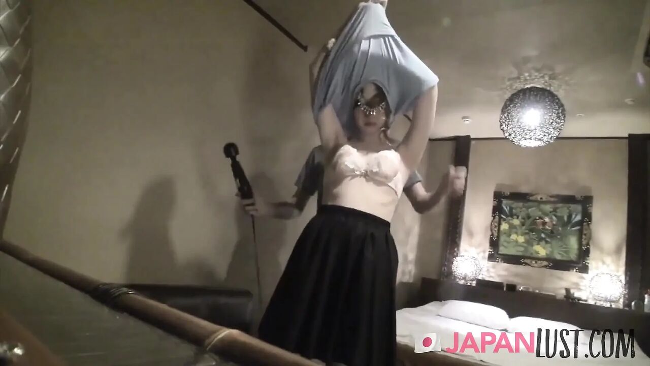 Secret Japanese housewife cheats for POV creampie