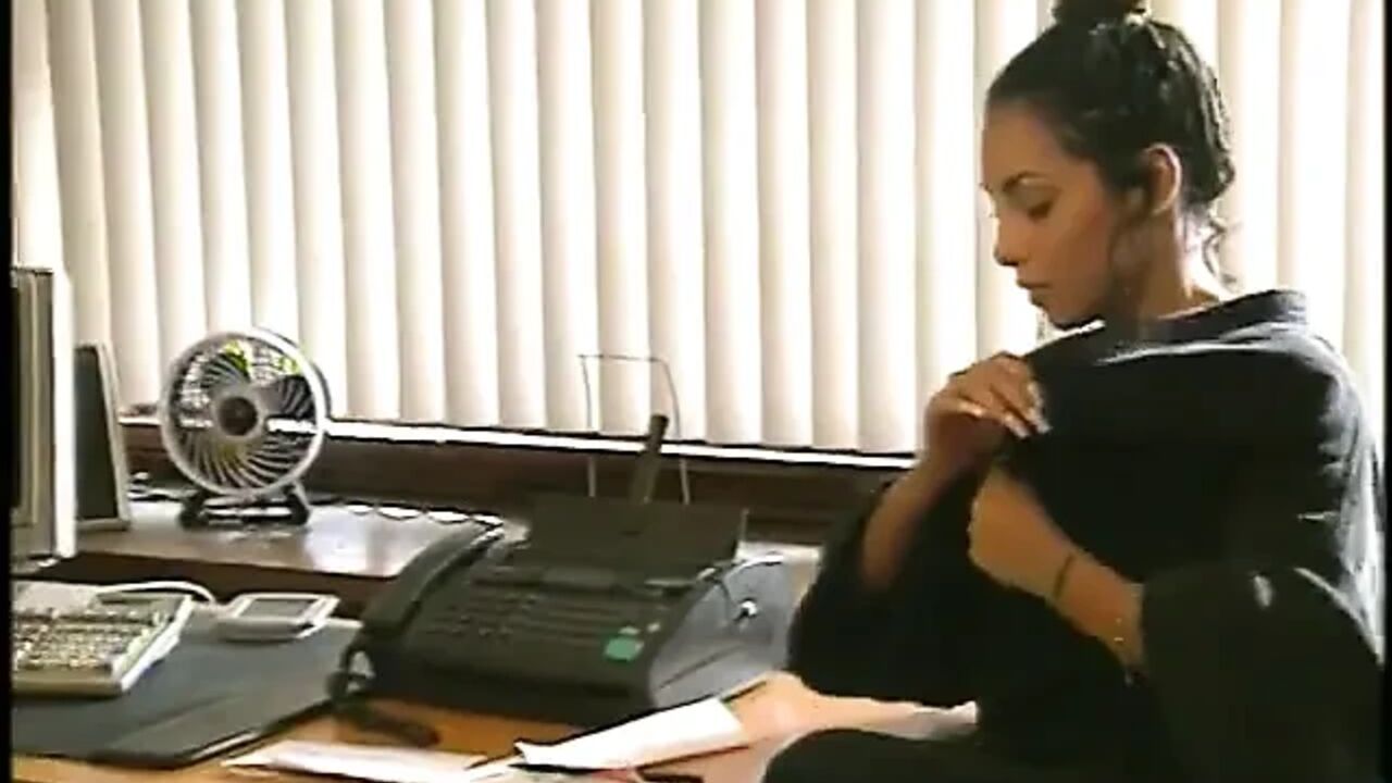 Secretary with Amazing Tits Deep Throats and Takes Boss's Huge Cock in Office