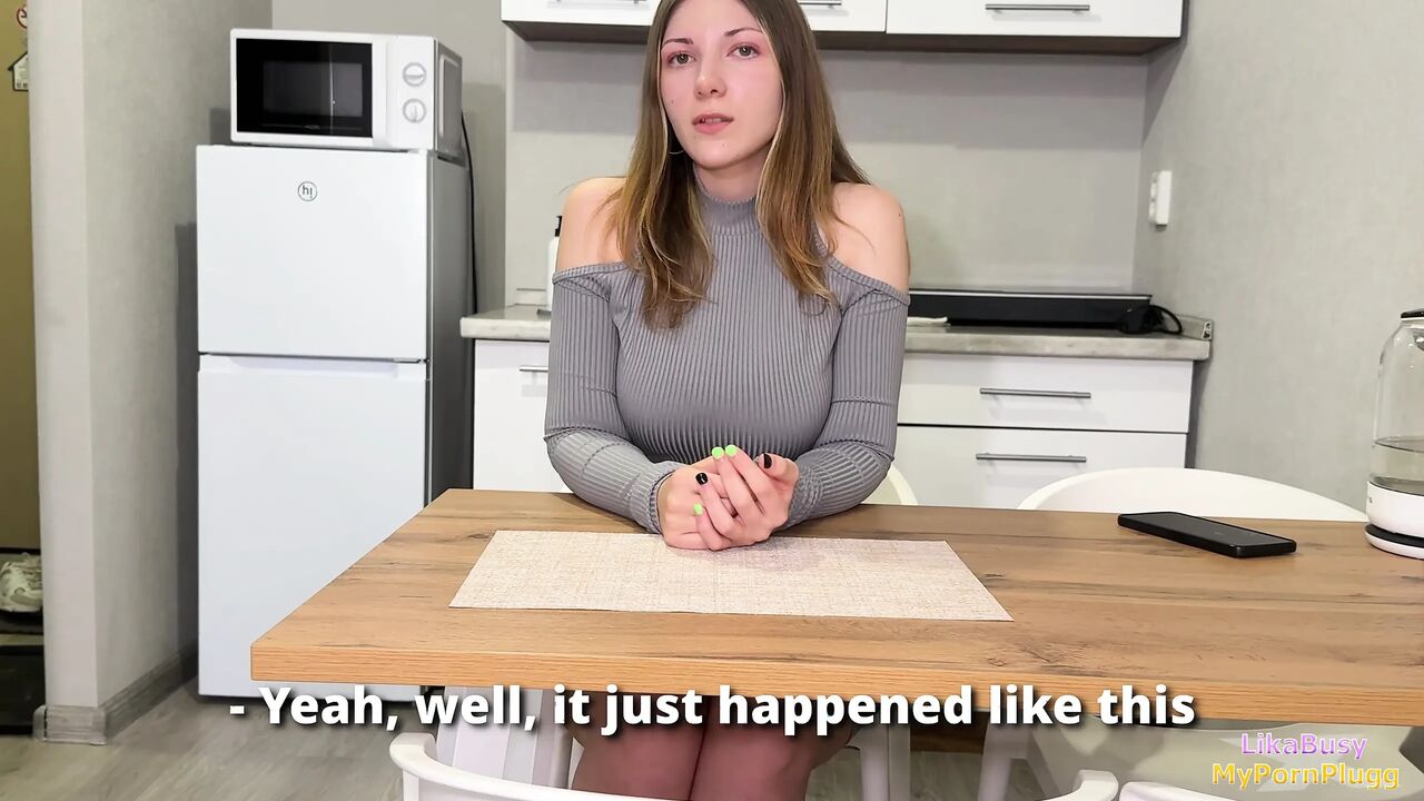"EITHER YOU FUCK ME NOW OR MY step MOM WILL FIND OUT ABOUT ALL YOUR CHEATING!" My stepdaughter helps me hide my infidelities