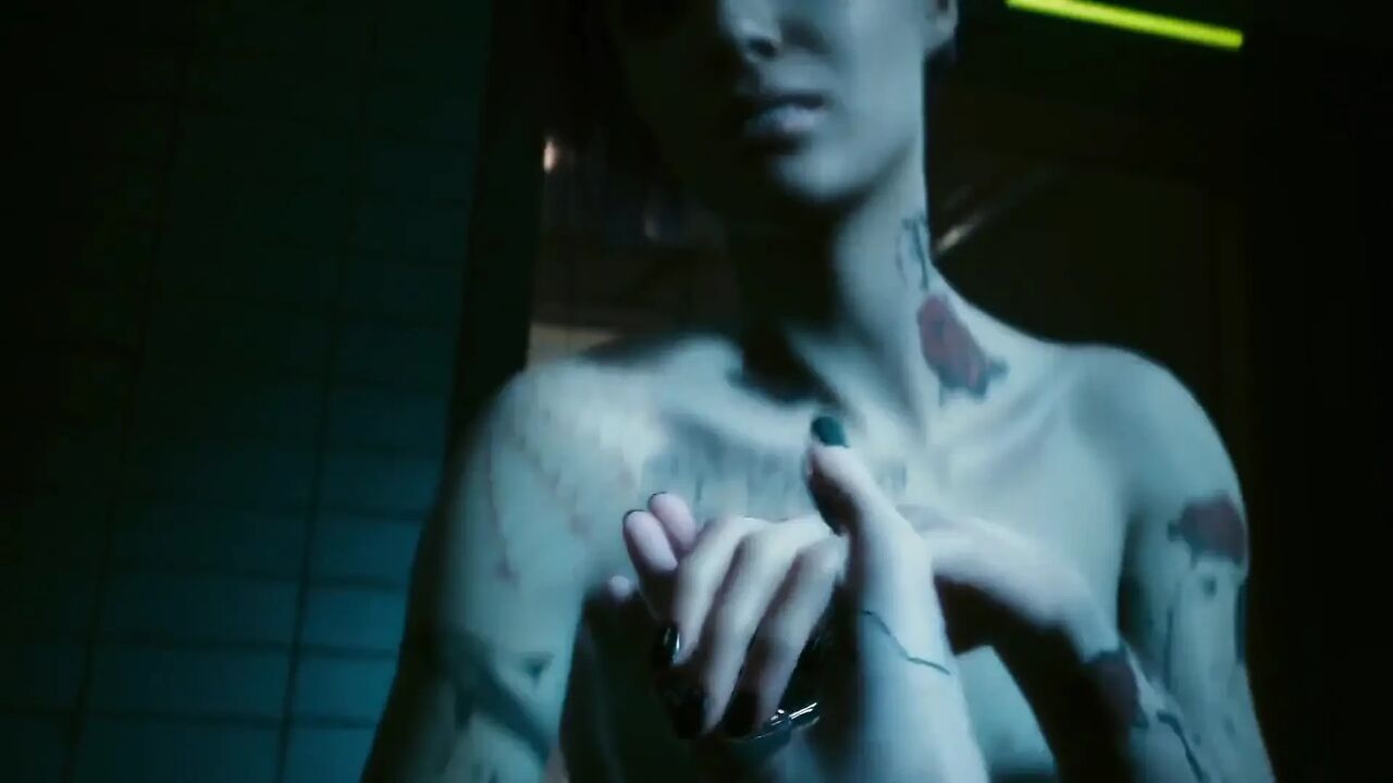 Cyberpunk 2077 Judy Sex Scene - Pyramid Song Sex Scene Porn Game Play
