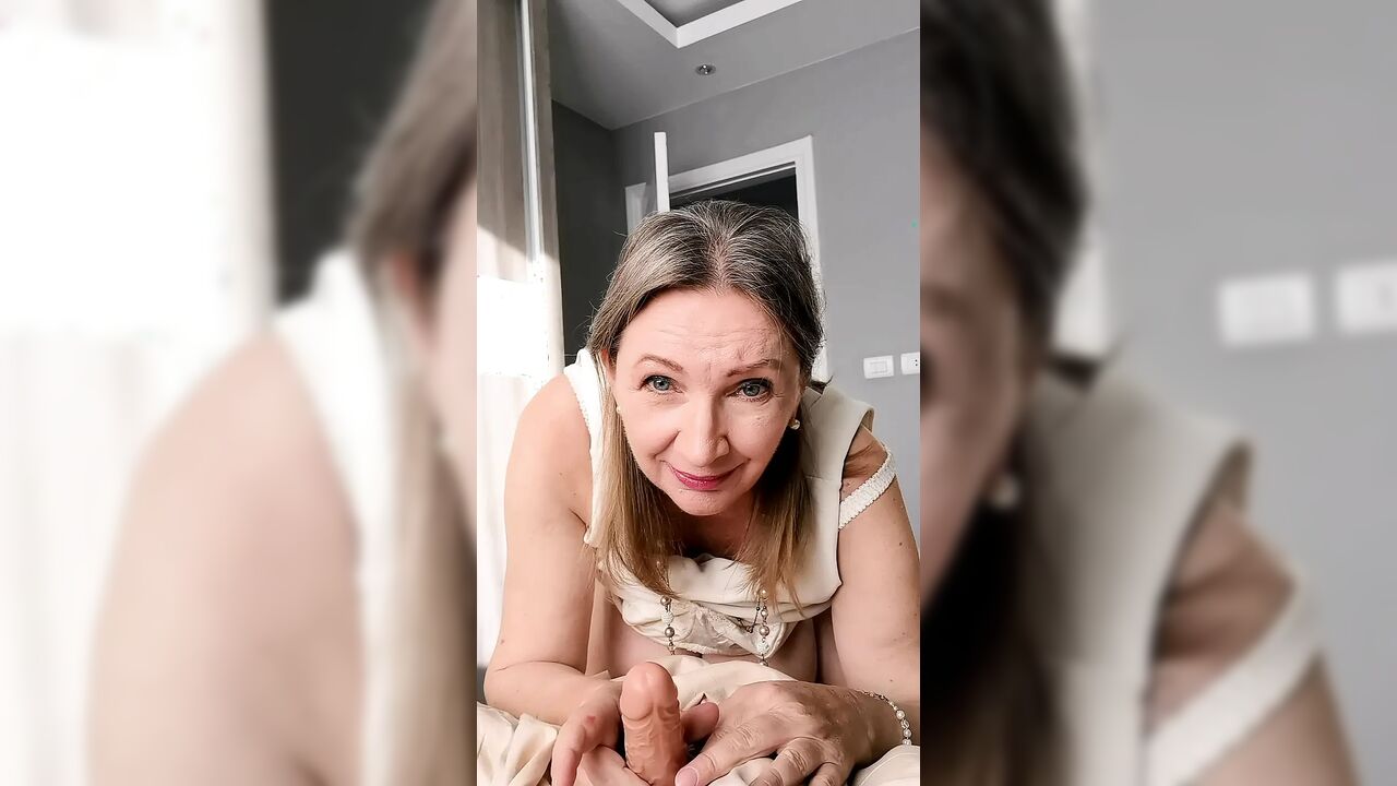 Mature With Huge Natural Bust Gives You Quick Relief Before Going Out (POV Roleplay)