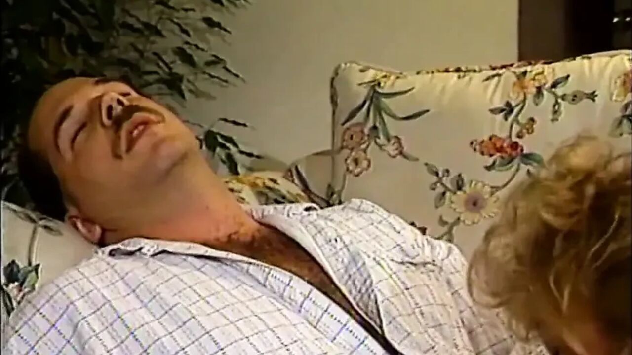 Sexy blonde and mature cock
