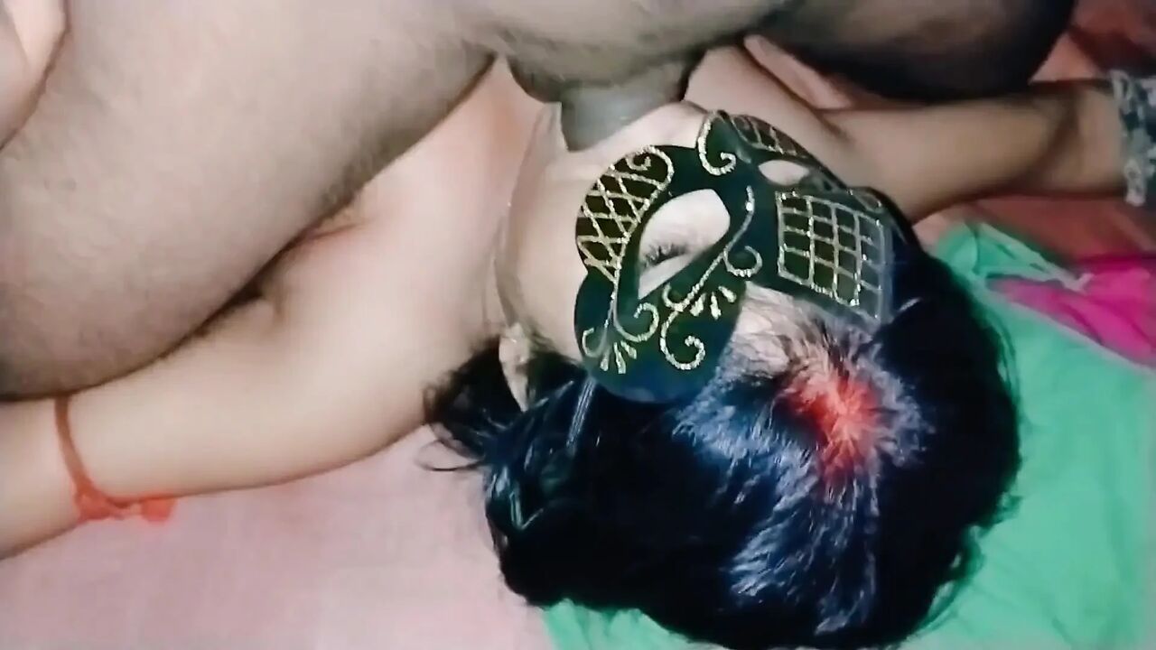 Desi Stepmom Facefuck with Boyfriend Riding, Doggy Style Fucking