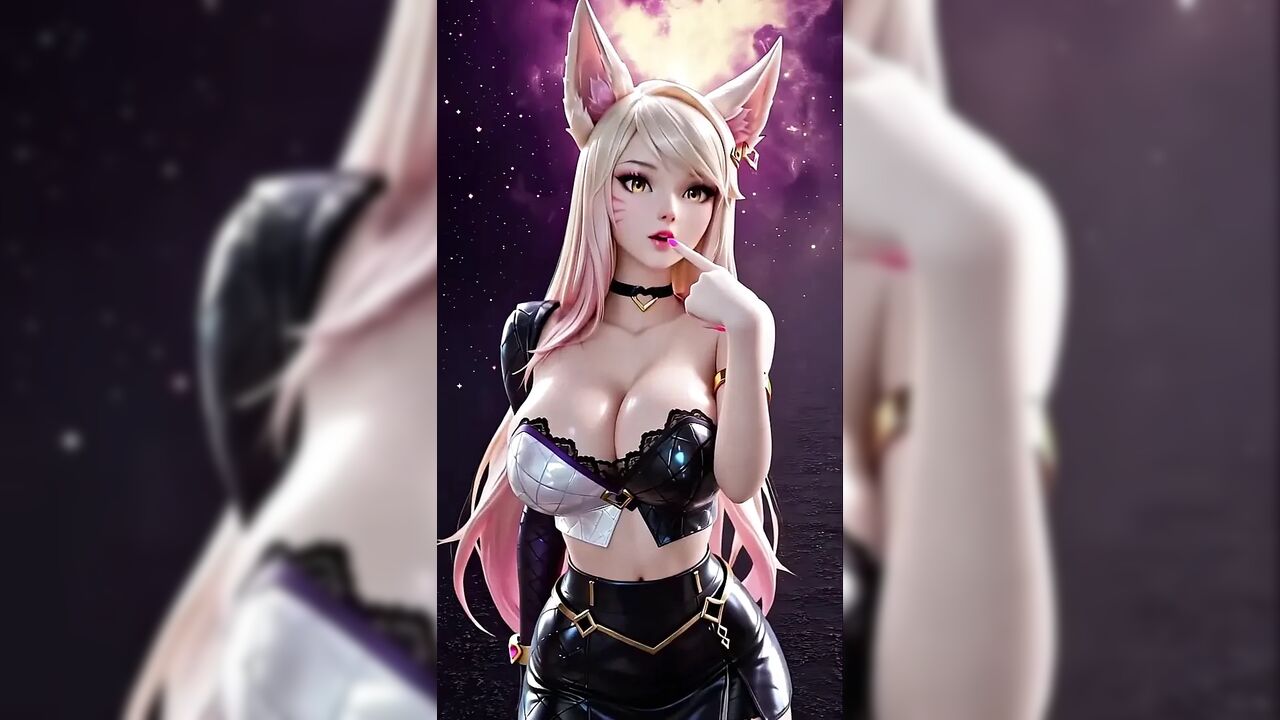 Ahri's Alluring Dance (IVE - LOVE DIVE) LOL 3D Dance