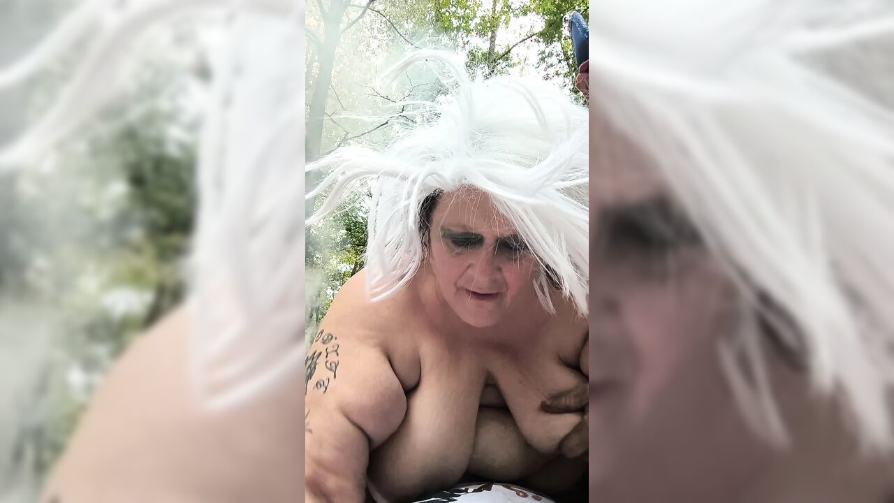 Granny's Younger Man Woods Sneaky Fucking From Behind Like No on One Else Can Especially Small Dick Grandpee