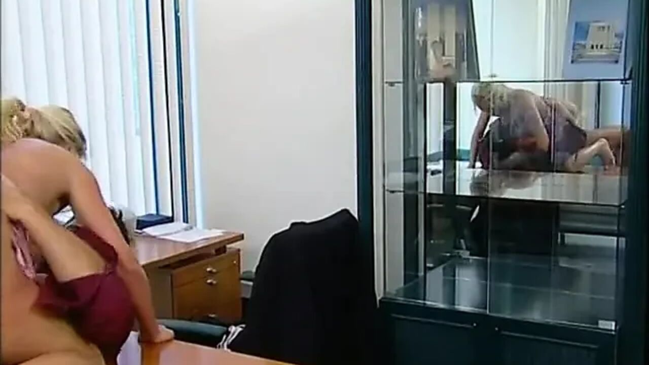 Hot secretary with stunning big boobs gets fucked by her boss in office