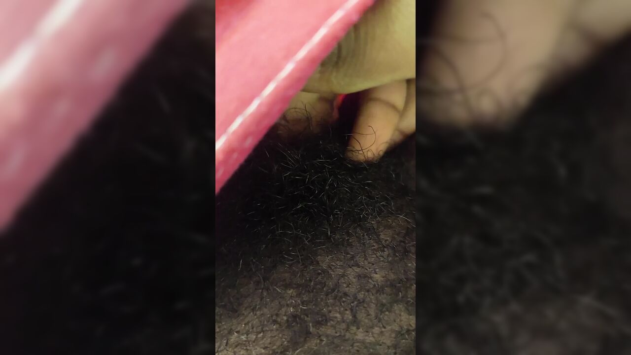 Play with my pussy while daddy is watching me