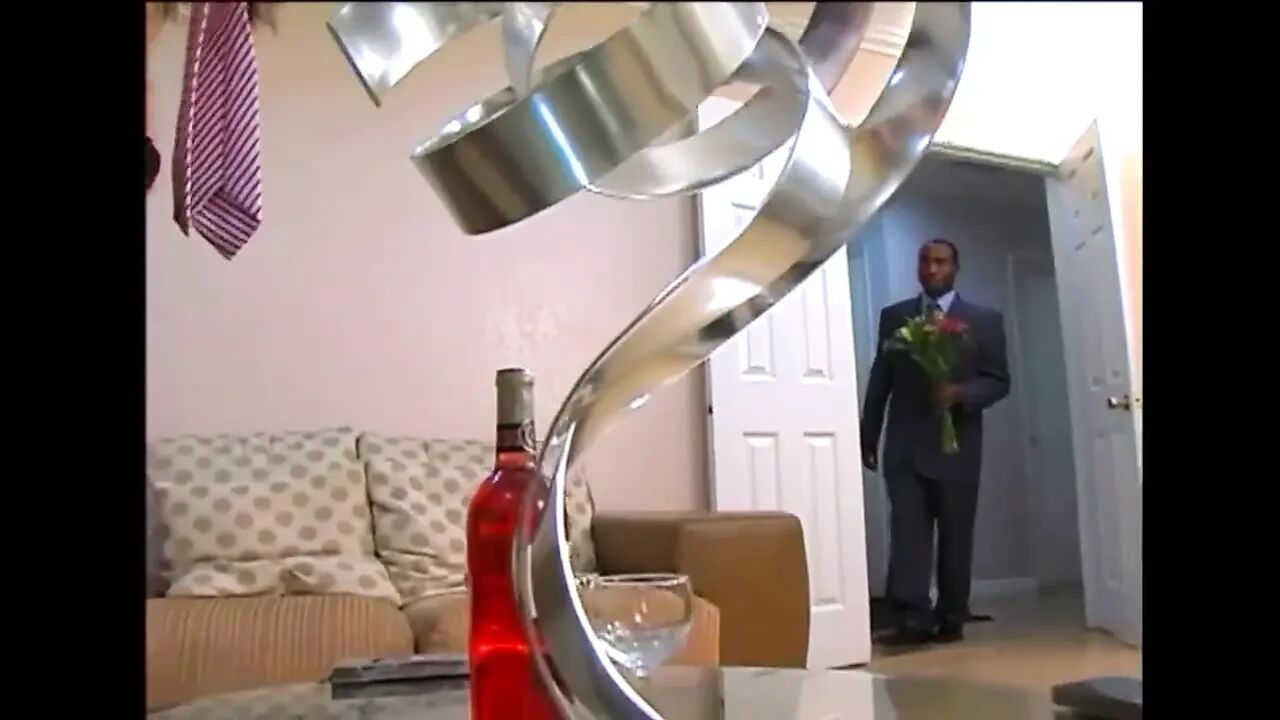 Big black cock for a sexy young white bitch