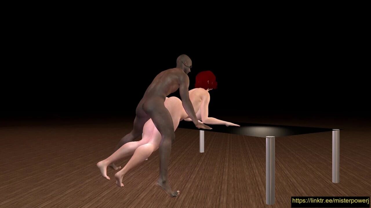 Black Widow Needs Dick Fury Doggy Love