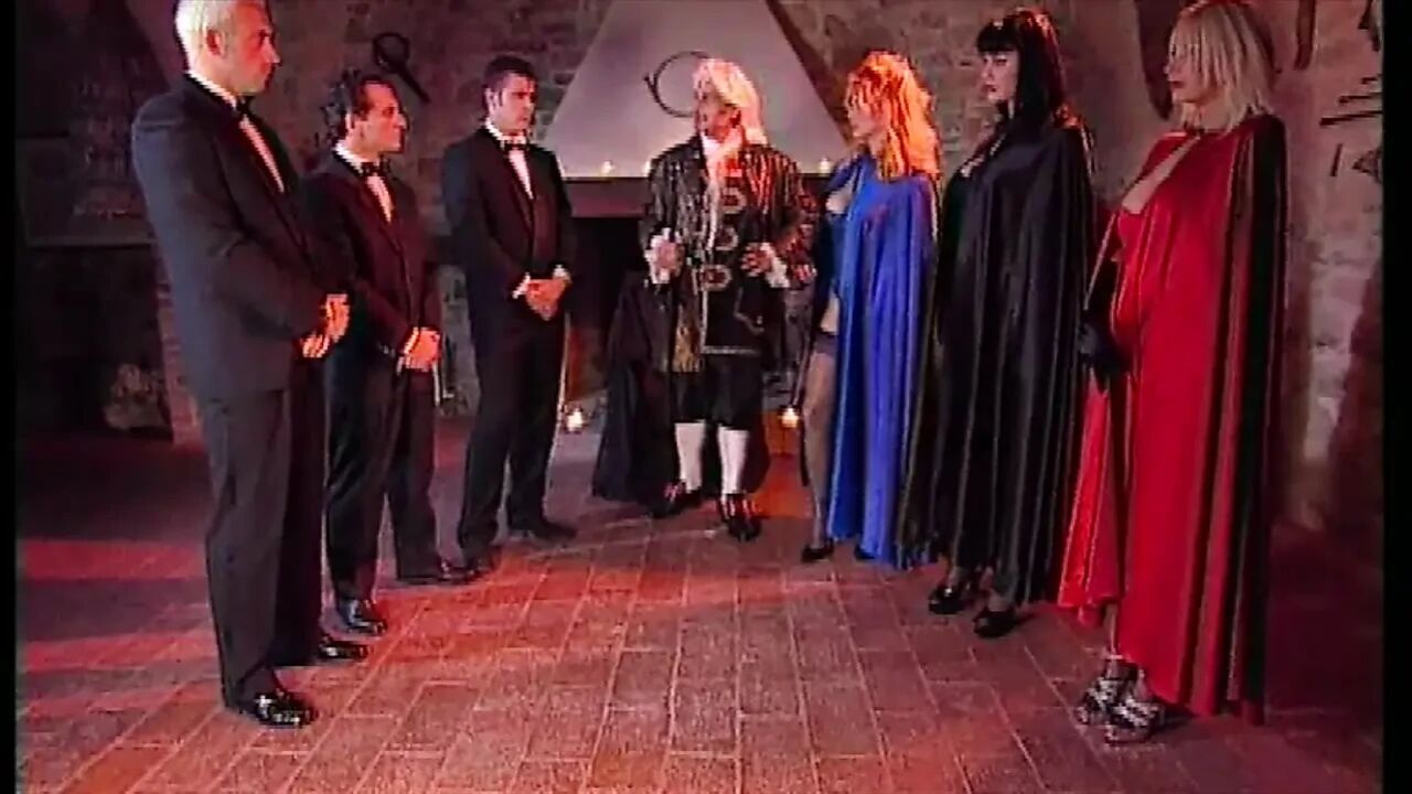 Orgy at the Count's House: 3 Sluts Get Ass-fucked in Doggy Style
